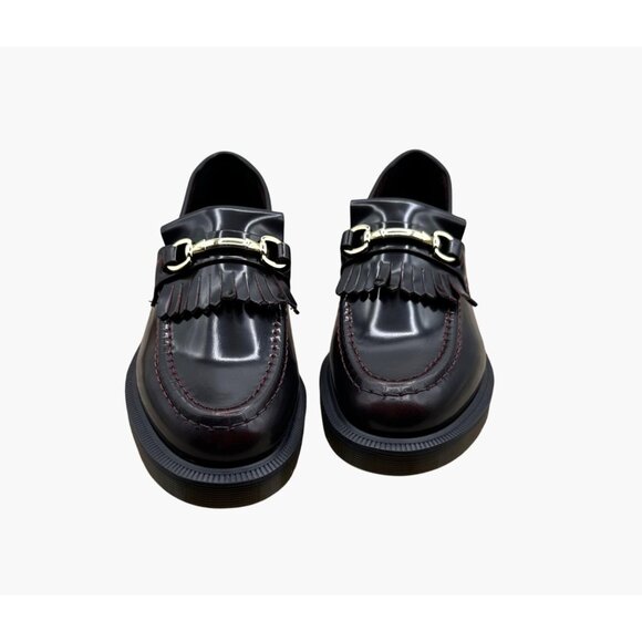 Dr Martens Unisex M 9/10 Adrian Snaffle Smooth Leather Kiltie Casual Loafers - Picture 1 of 8